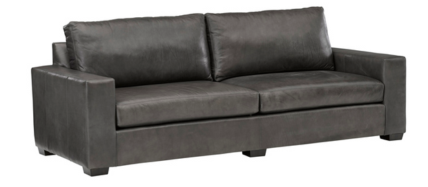 Claudia Leather Sofa - AS IS