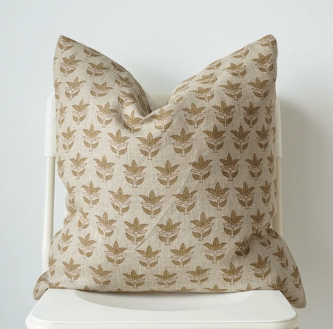 Sarah Indian Block Print Pillow