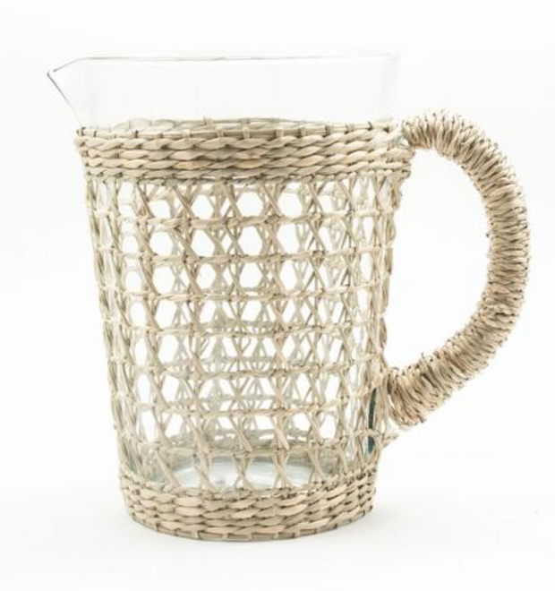 Seagrass Cage Pitcher