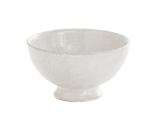 Lyra Textured Footed Bowl