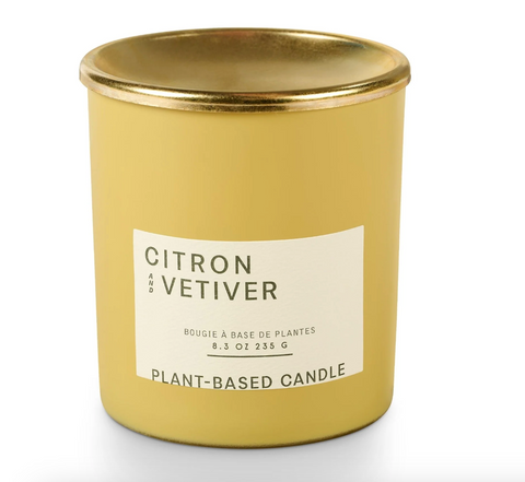Citron & Vetiver Lidded Jar Candle