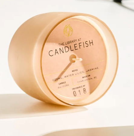 Candlefish No. 18 Frosted Glass Candle