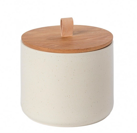 Canister 8" with Oak Wood Lid