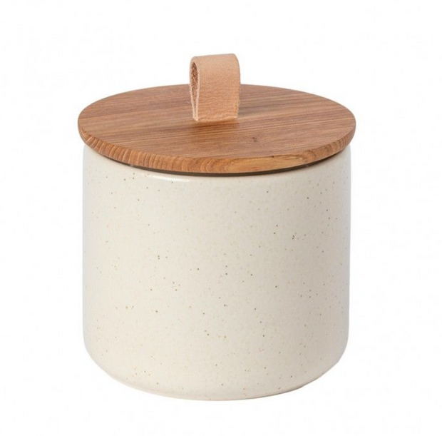 Canister 6" with Oak Wood Lid