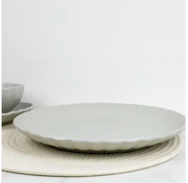 Embossed Dinner Plate