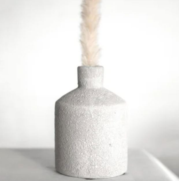 Sandy White Vase, two sizes