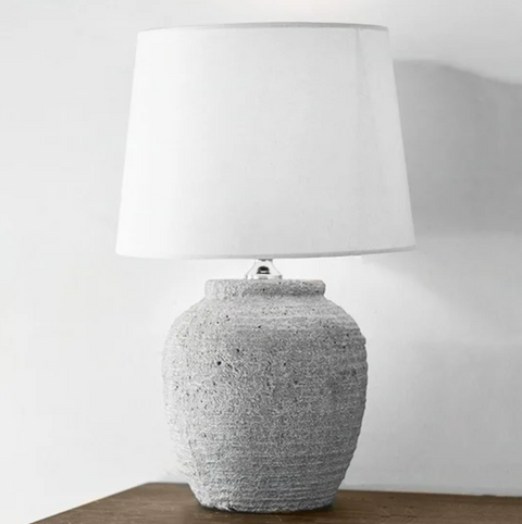 Texture Ceramic Lamp