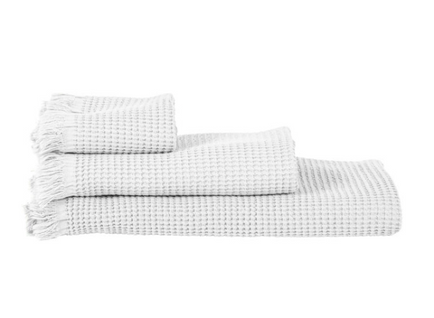 Timor White Towel, two sizes