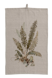 Botanical Printed Tea Towels, three styles