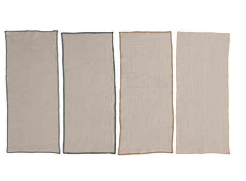 Plain Cotton Burp Cloth, Four Colors