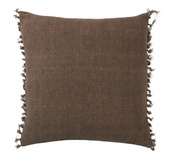 Jemina Pillow, Brown, 20x20