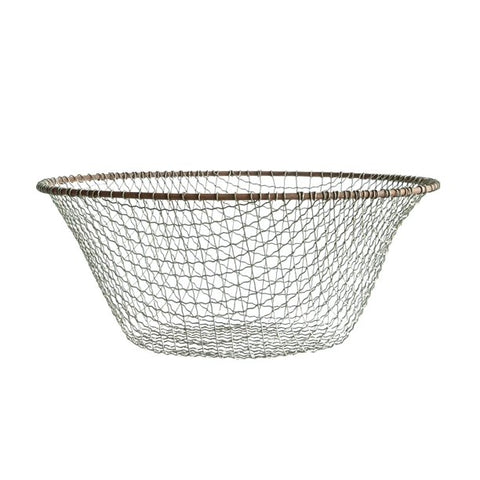 Round Iron Weave Basket