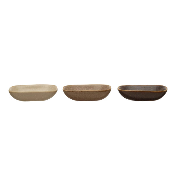 Petite Stoneware Bowl, Three Colors