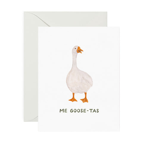 Me Goose-tas Card