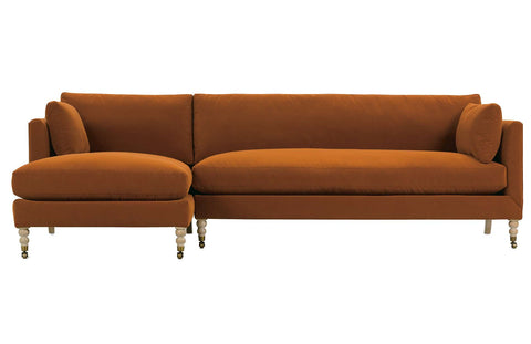 Madeline Sectional Sofa, Right Seated Chaise