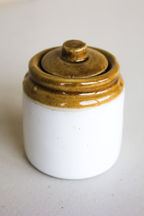 Vintage Mustard Pots, Three Sizes